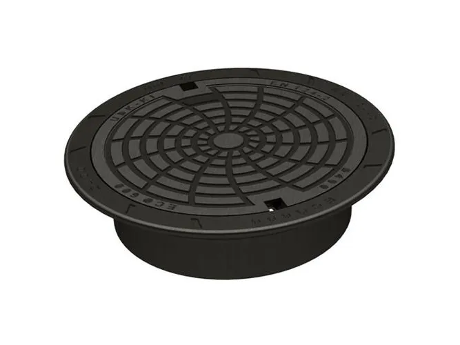 Karm ECO600 m/dæksel rund flyd 40t