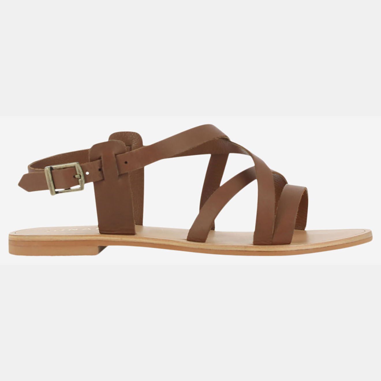 Jonak Sandales en Cuir Wischia cognac