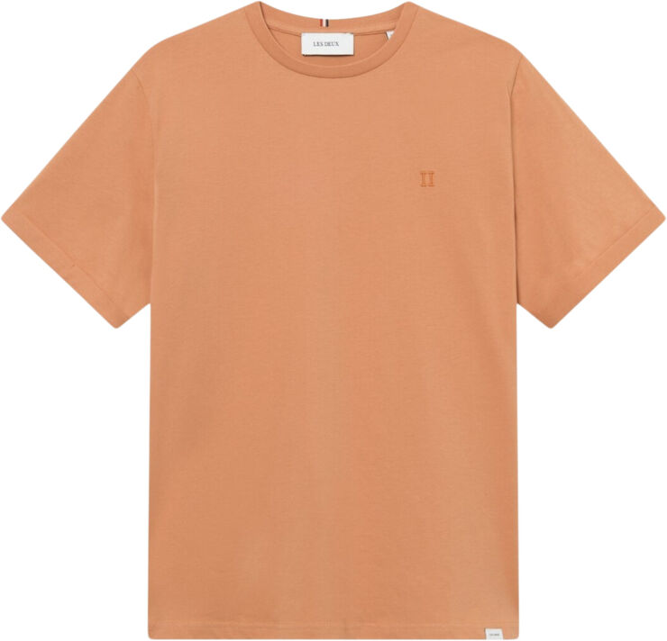 Les Deux Nørregaard T-Shirt - Seasonal Baked papaya/orange