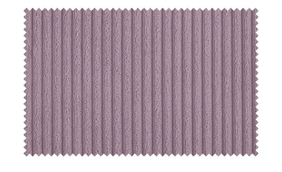 Ecksofa Arissa de Luxe Lila/Violett rechts Cordstoff
