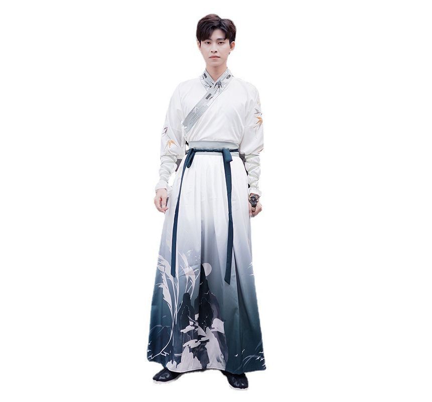 Pinocle - Print Gradient Hanfu Kostuumset
