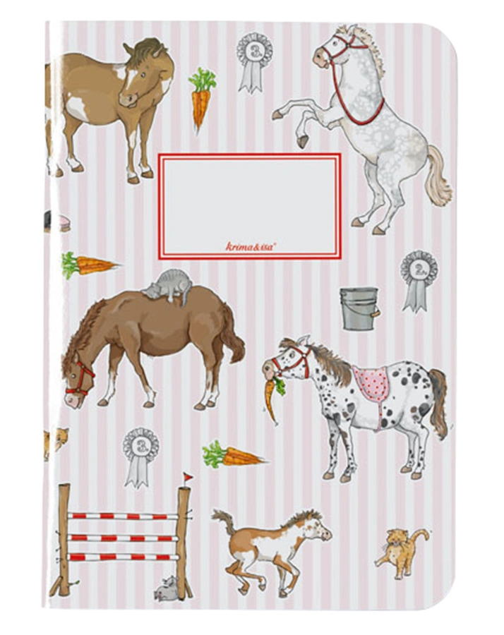 Notizheft PONY A5 in bunt