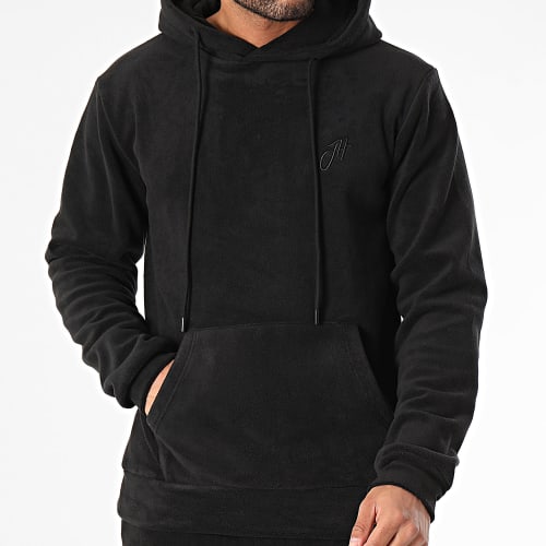 Ensemble De Survetement Polaire Noir