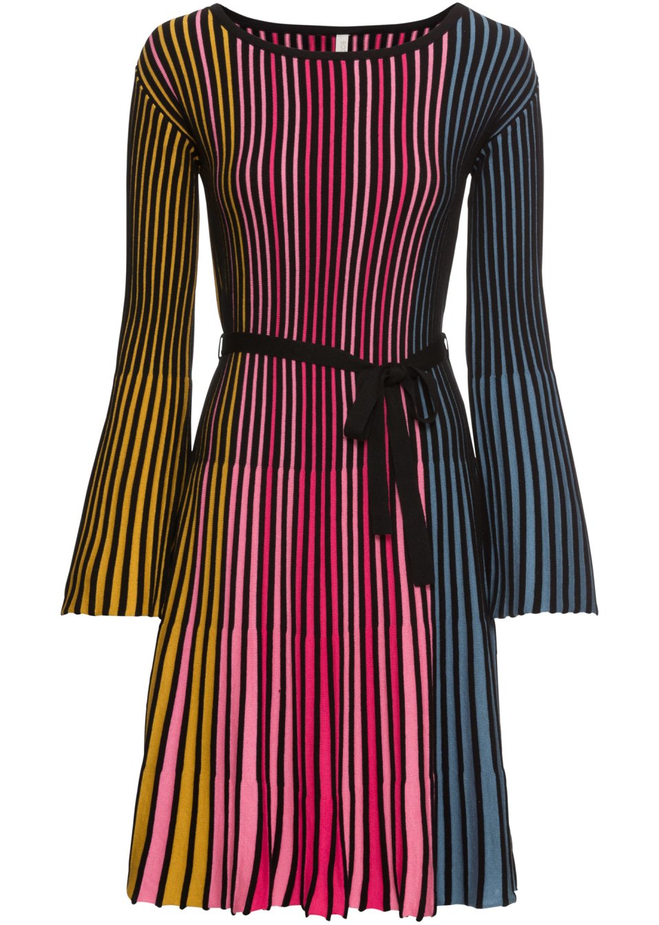 Robe en maille plissée