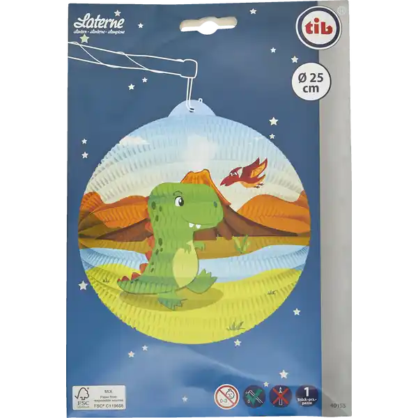Lampion Dinosaurier