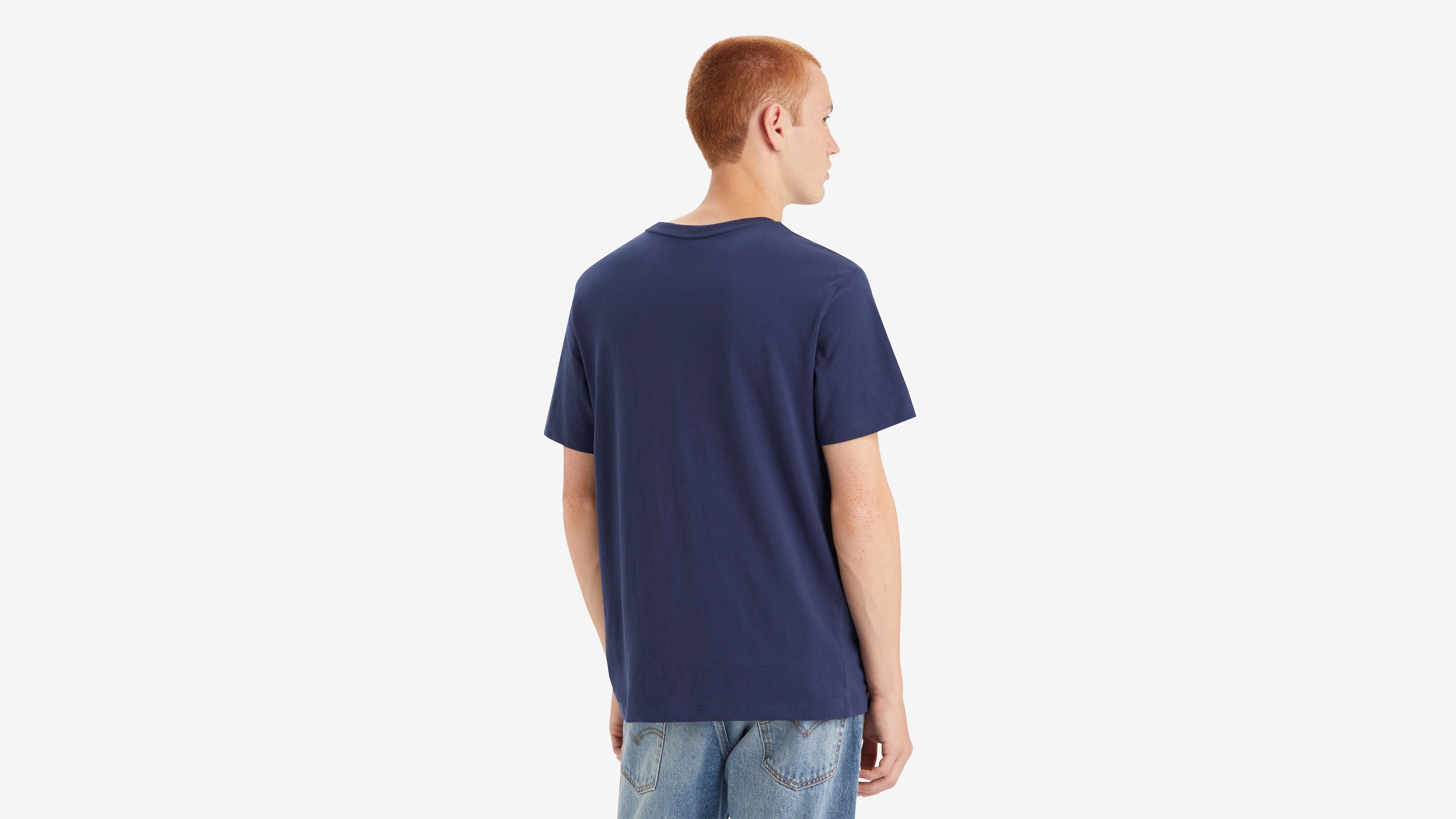 T-shirt graphique Classic - Western Logo  Naval Academy - Bleu