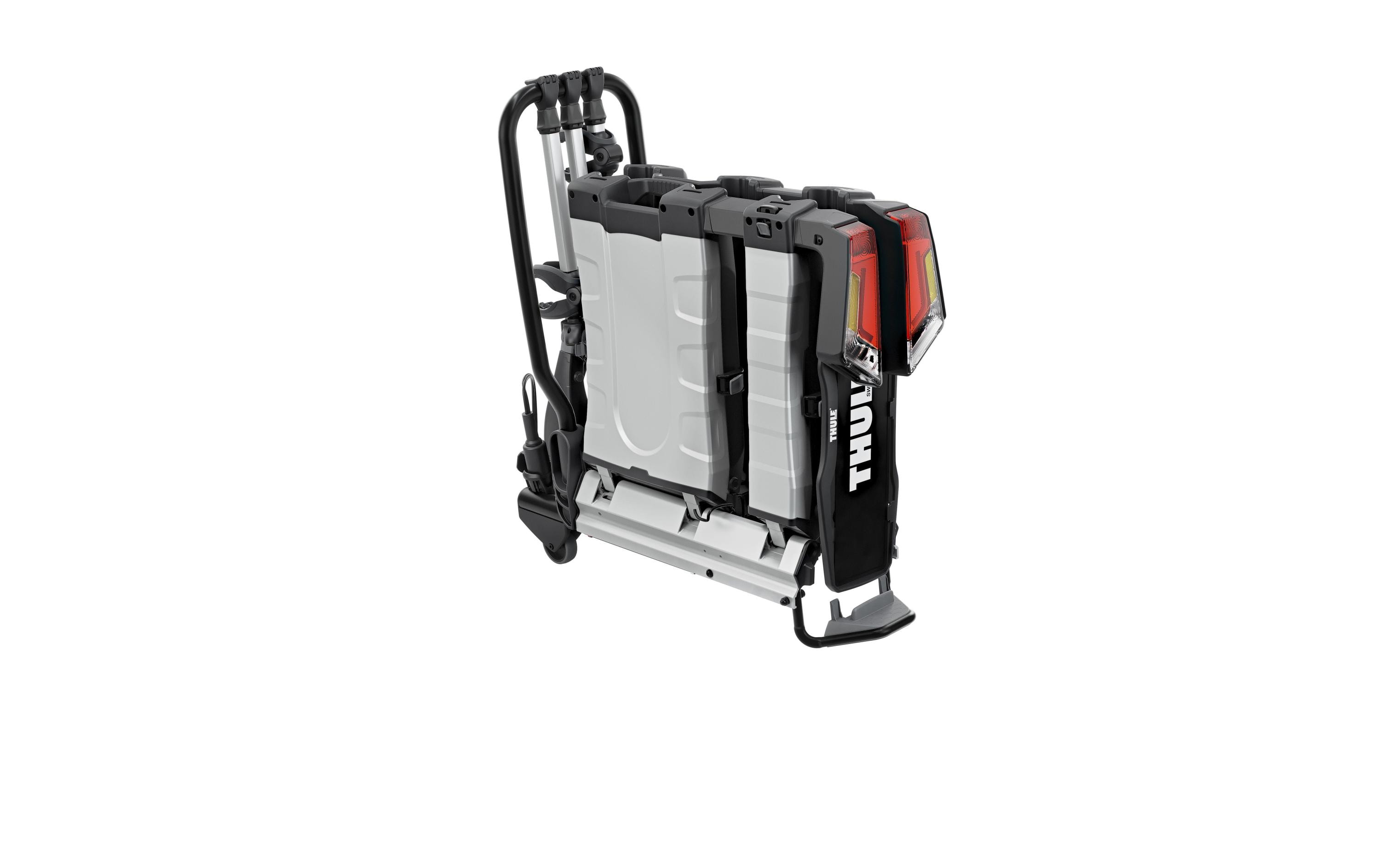 Anhängerkupplungsträger EasyFold XT 3<br>Komplett zusammenklappbare Fahrradträger für Anhängekupplung