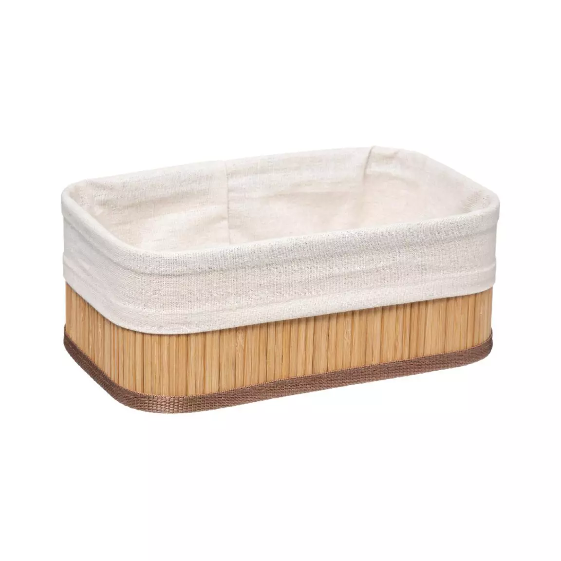 Lot de 3 paniers Nuevo Ecru