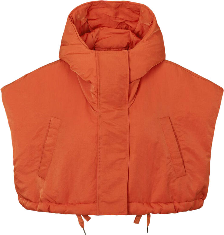 Rabens Saloner Bolstered vest - Kiwi Mandarin