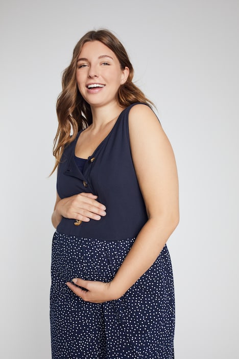 Bellieva-Kleid, Still-Funktion, Rundhals, Biobaumwolle, GOTS