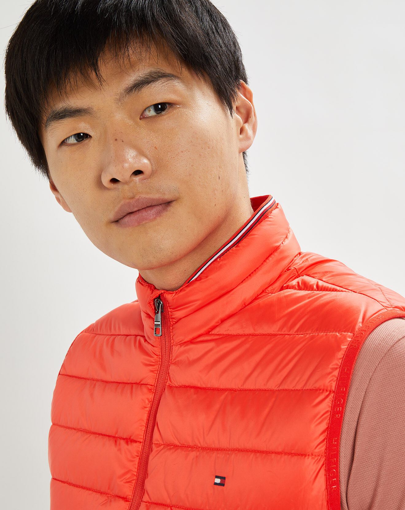 Tommy Hilfiger Doudoune sans manches Packable Recycled orange