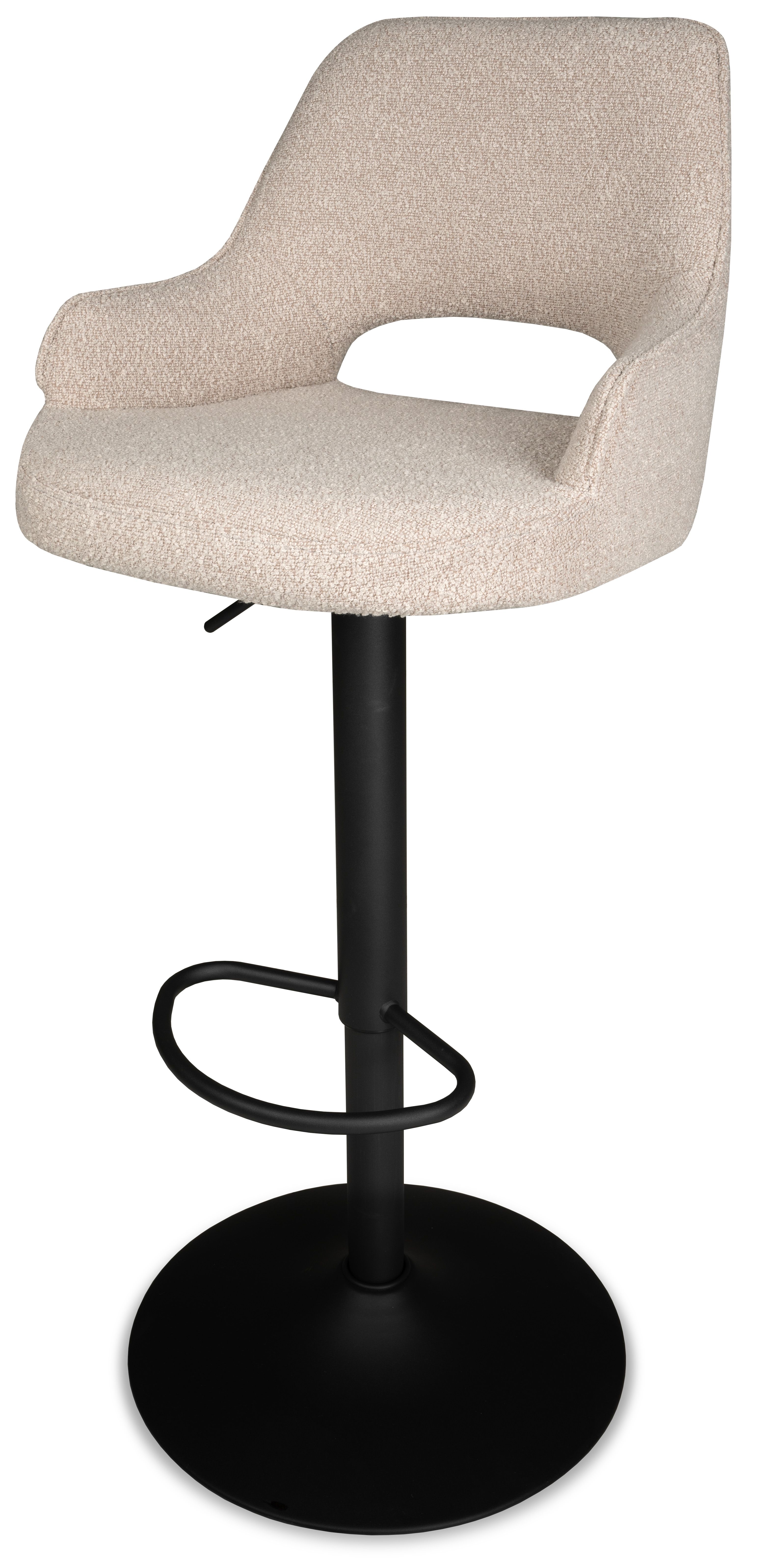 Barkruk Naturel CM-55.014 Fer B45 x D47 x H92 cm