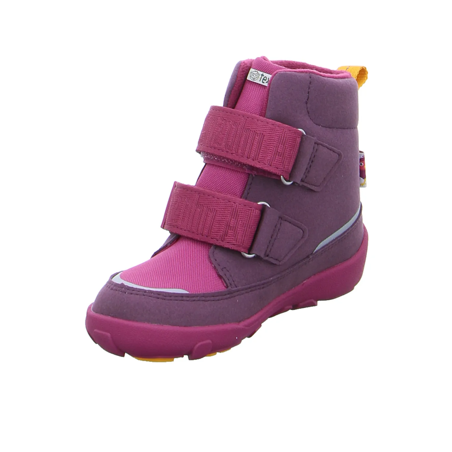 AFFENZAHN Kleinkinder-Snowboot  Membran Violette Textil  Komfortschuh