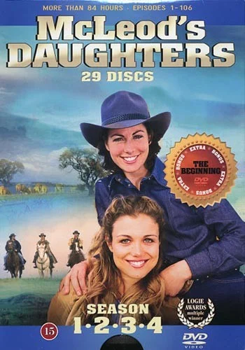 Mcleod's Døtre - Sæson 1-4 - DVD