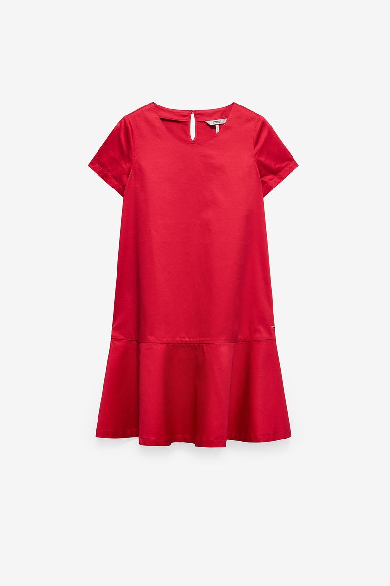 VESTIDO COM FOLHO