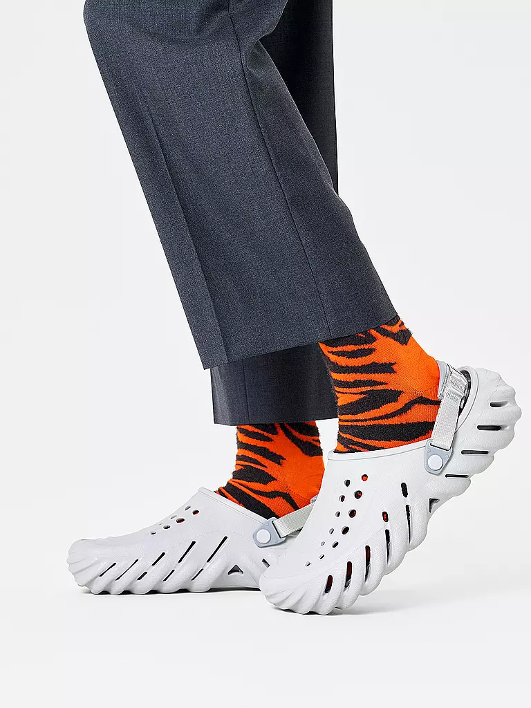 HAPPY SOCKS Damen Socken FLUFFY ZEBRA 36-40 orange orange