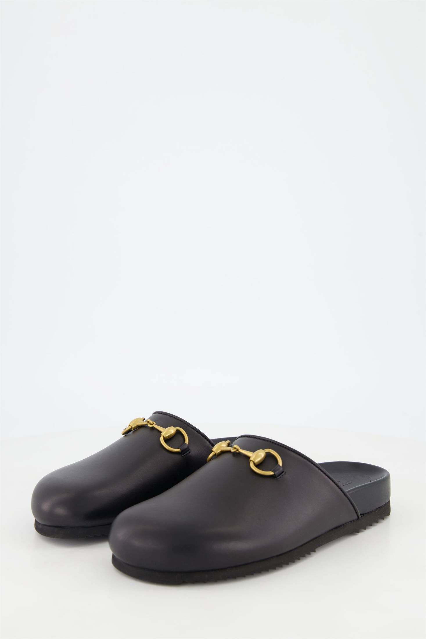 Gucci| Damen Slipper MULE aus Leder mit Horsebit