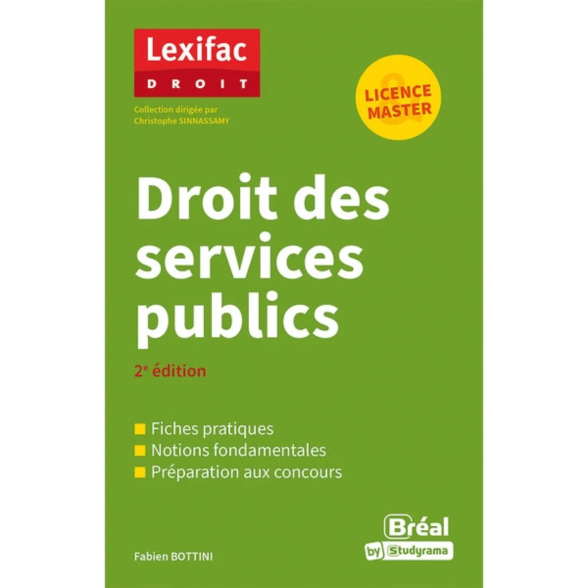Droit des services publics : licence & master