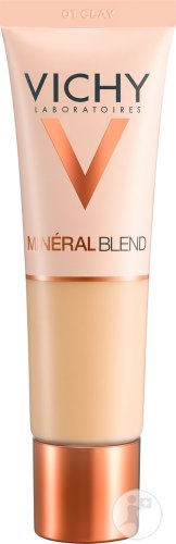 Vichy Minéralblend Fond De Teint Hydratant 01 Clay Tube 30ml