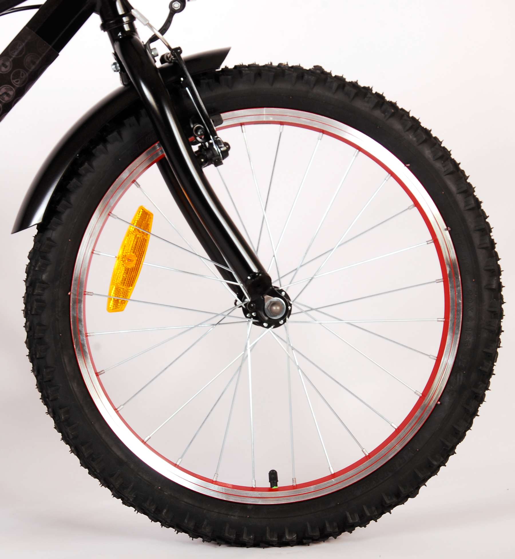 TPFSports Spider-Man Kinderfahrrad - Jungen - 20 Zoll - Rücktritt + Handbremse - Mattschwarz