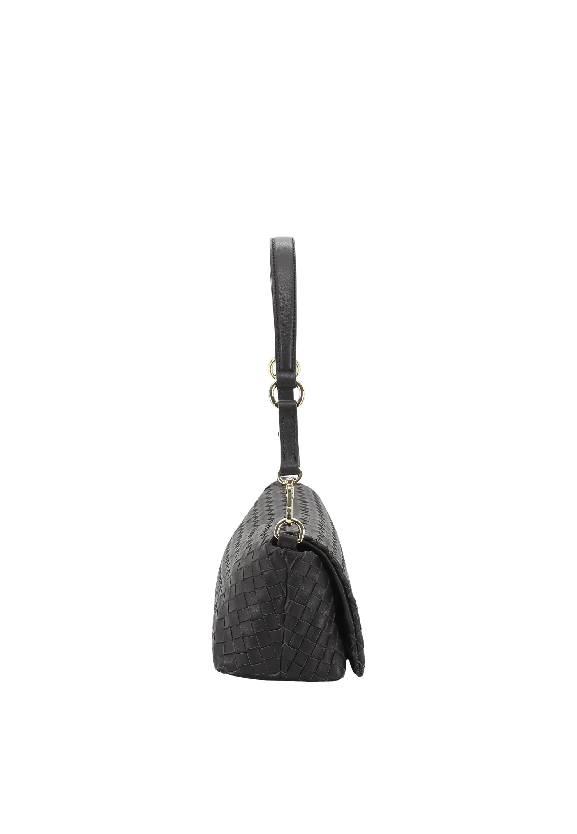 Shoulder bag MILA Leather Piuma weaving Standard