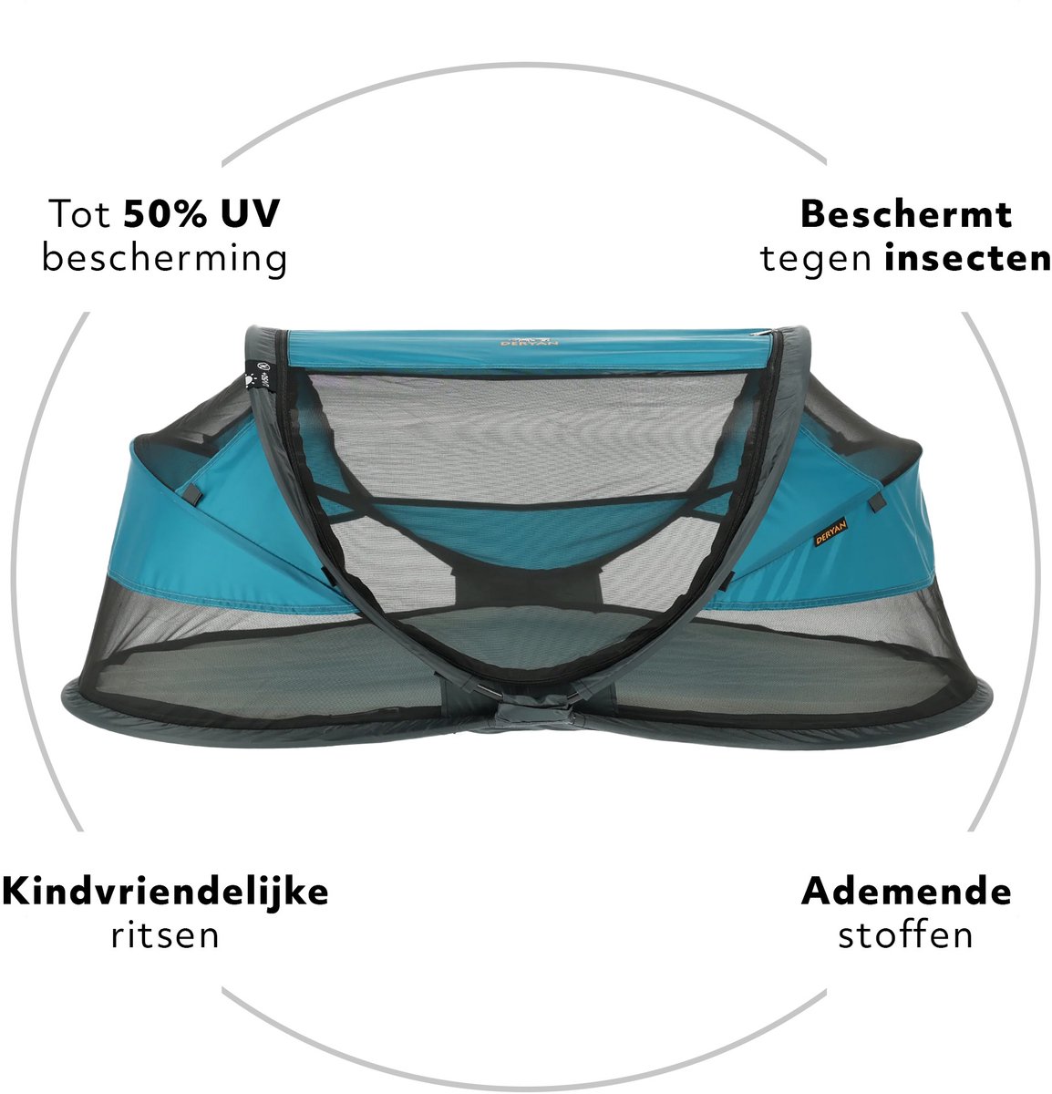 Deryan Baby Luxe Campingbedje - Ocean