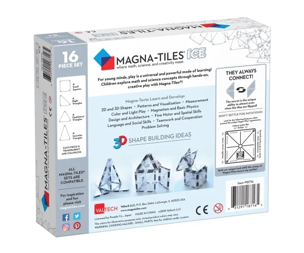 Magna-Tiles ICE 16 pcs expansion set