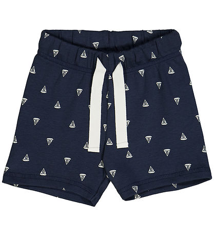 Müsli Shorts - Segelboot - Nacht Blue/Spülung Cream