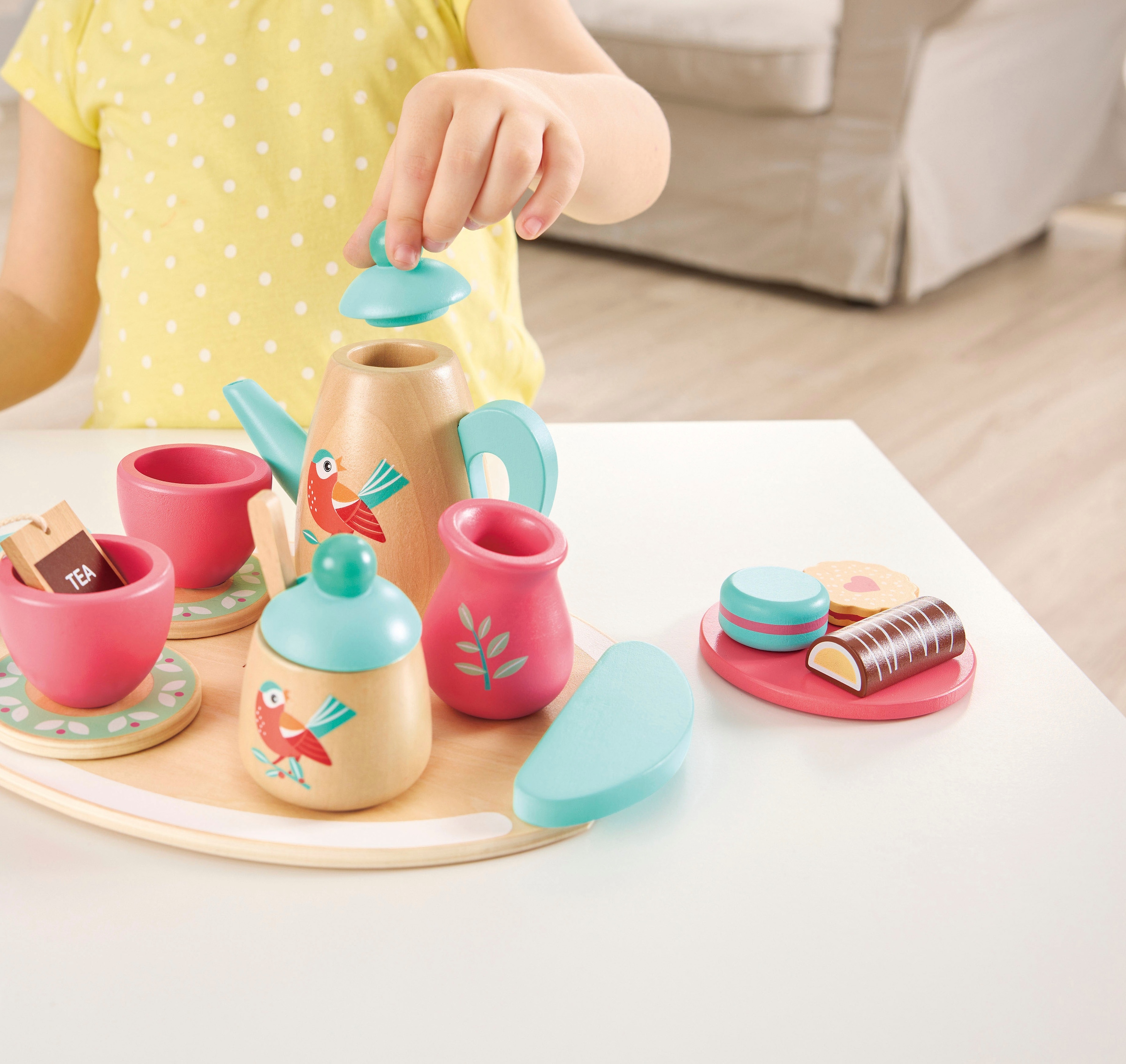 Hape Spielgeschirr »Kinder-Teeservice« aus Holz