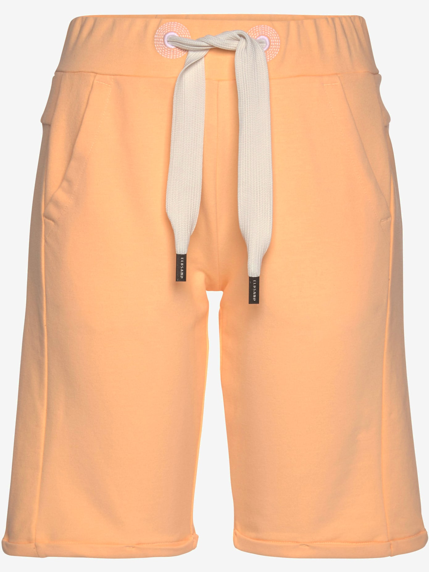 Bermuda en matière sweat large ceinture et coulisse