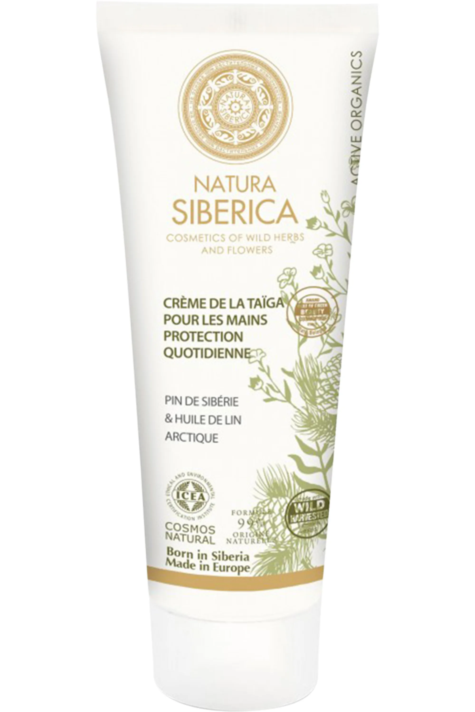 Natura Siberica Crème mains de la Taïga protection quotidienne-75 ml