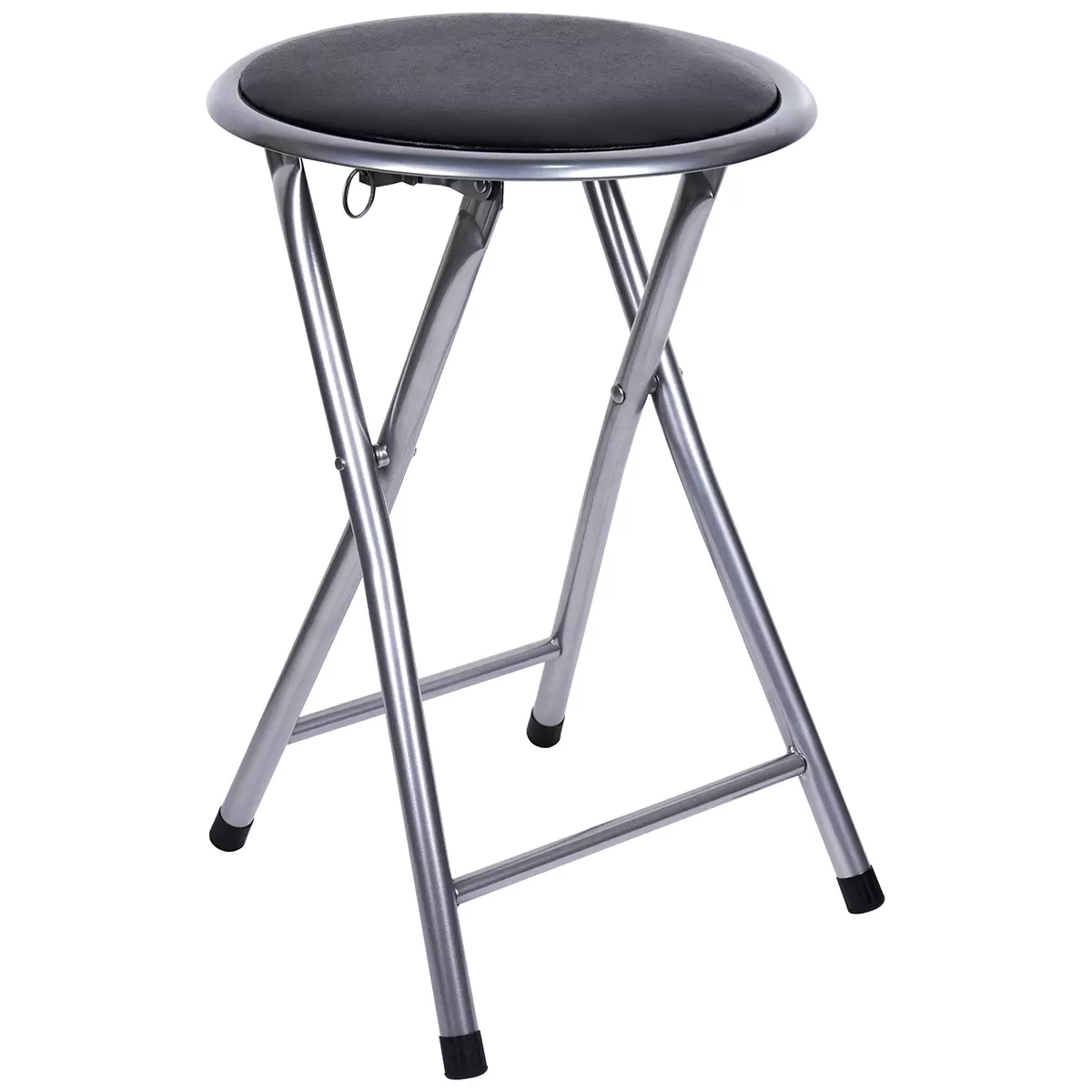 Klapphocker Ouzo silber,schwarz