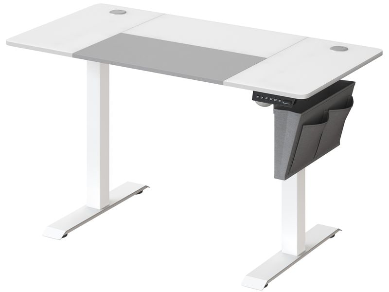 Songmics Stehtisch 120 x 60 cm, höhenverstellbar Bürotisch