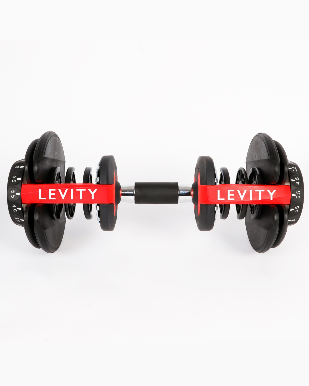 LEVITY Adjustable Dumbbell 24kg (1 stk) + Adjustable Dumbbell Rack