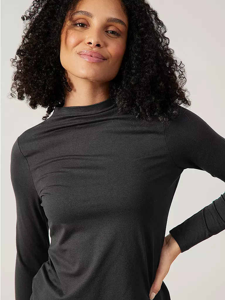 GERRY WEBER Langarmshirt schwarz