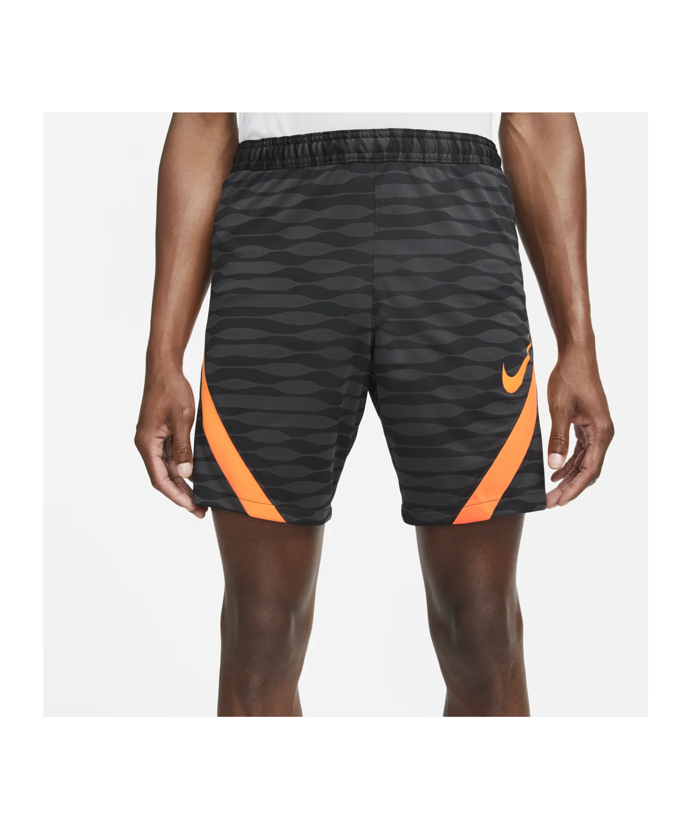 Nike Strike 21 Knit Short Schwarz Grau Orange F014