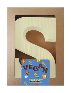 BonVita Chocoladeletter S Wit 90GR