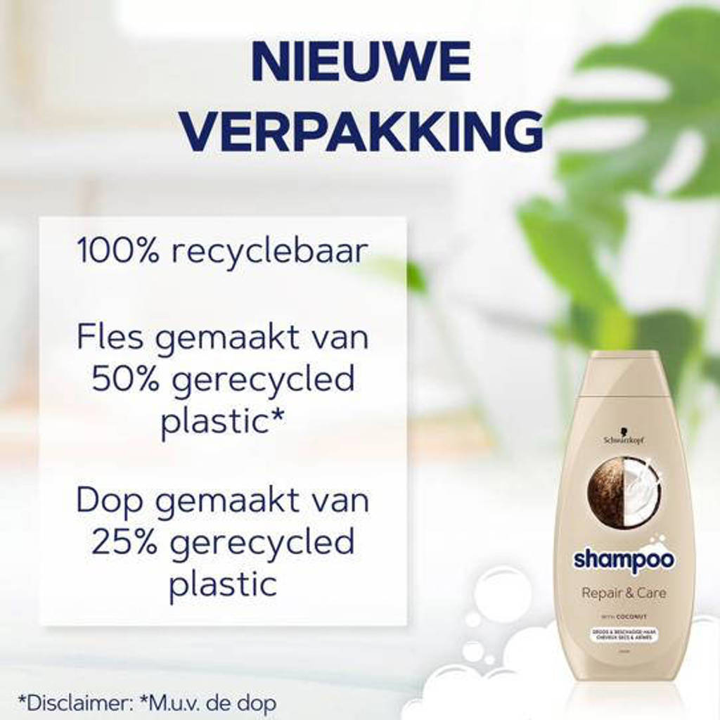 Perfect product voor mijn haarRepair & Care shampoo - 5 x 400 ml - voordeelverpakking
