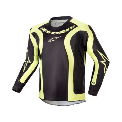 Maillot cross Alpinestars YOUTH RACER - LURV - Noir / Jaune