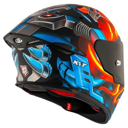 Casque KYT TT-REVO MAGNET - Bleu / Noir