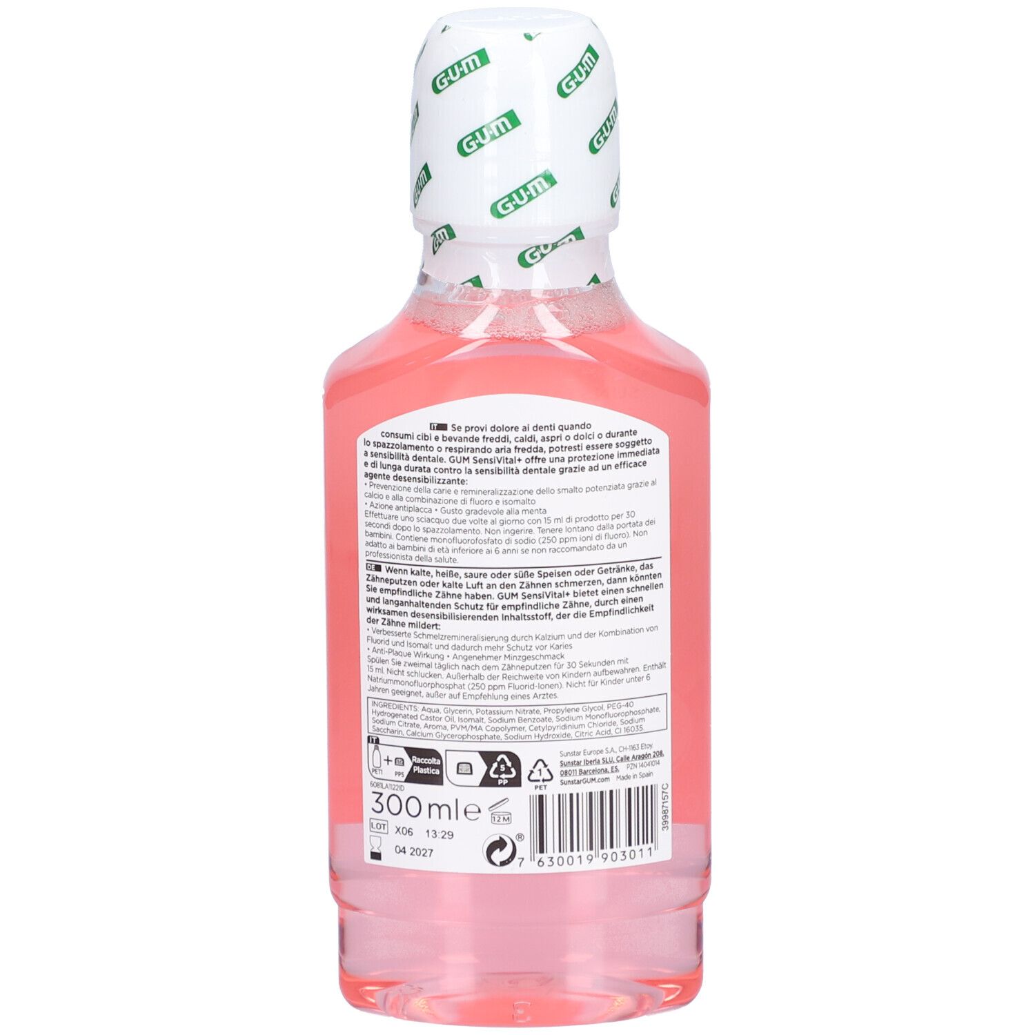 GUM® SensiVital®+ Mundspülung