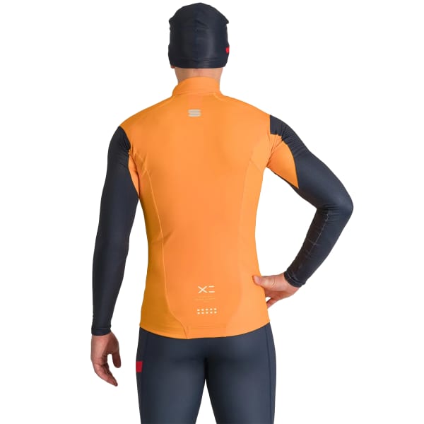 T-shirt ski de fond SPORTFUL SQUADRA JERSEY BRIGHT MARIGOLD/GALAXY BLUE