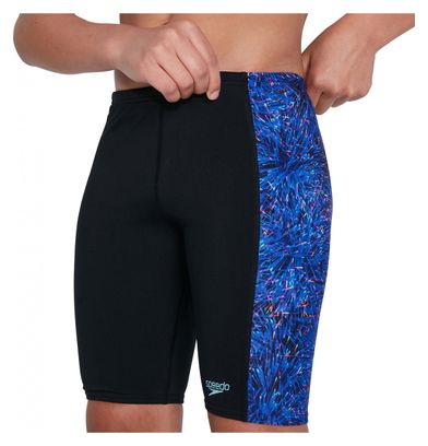 Maillot de Bain Garçon Speedo Digital Panel Noir/Bleu