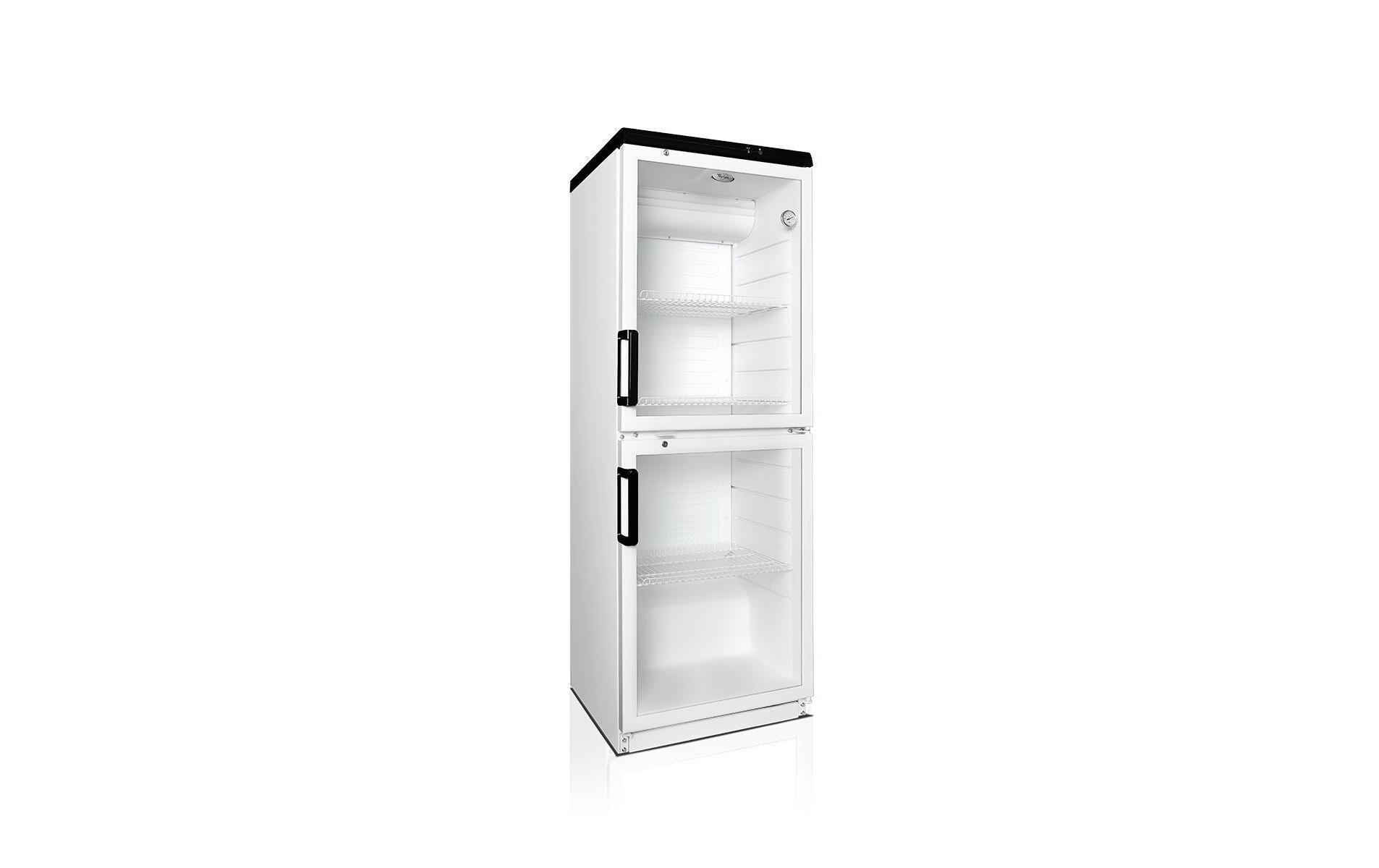 Gewerbekühlschrank ADN 230/2 Rechts, Wechselbar<br>Glaskühlschrank für den gewerblichen Einsatz