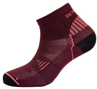 Running Merino Ankle Sock Dame Beetroot