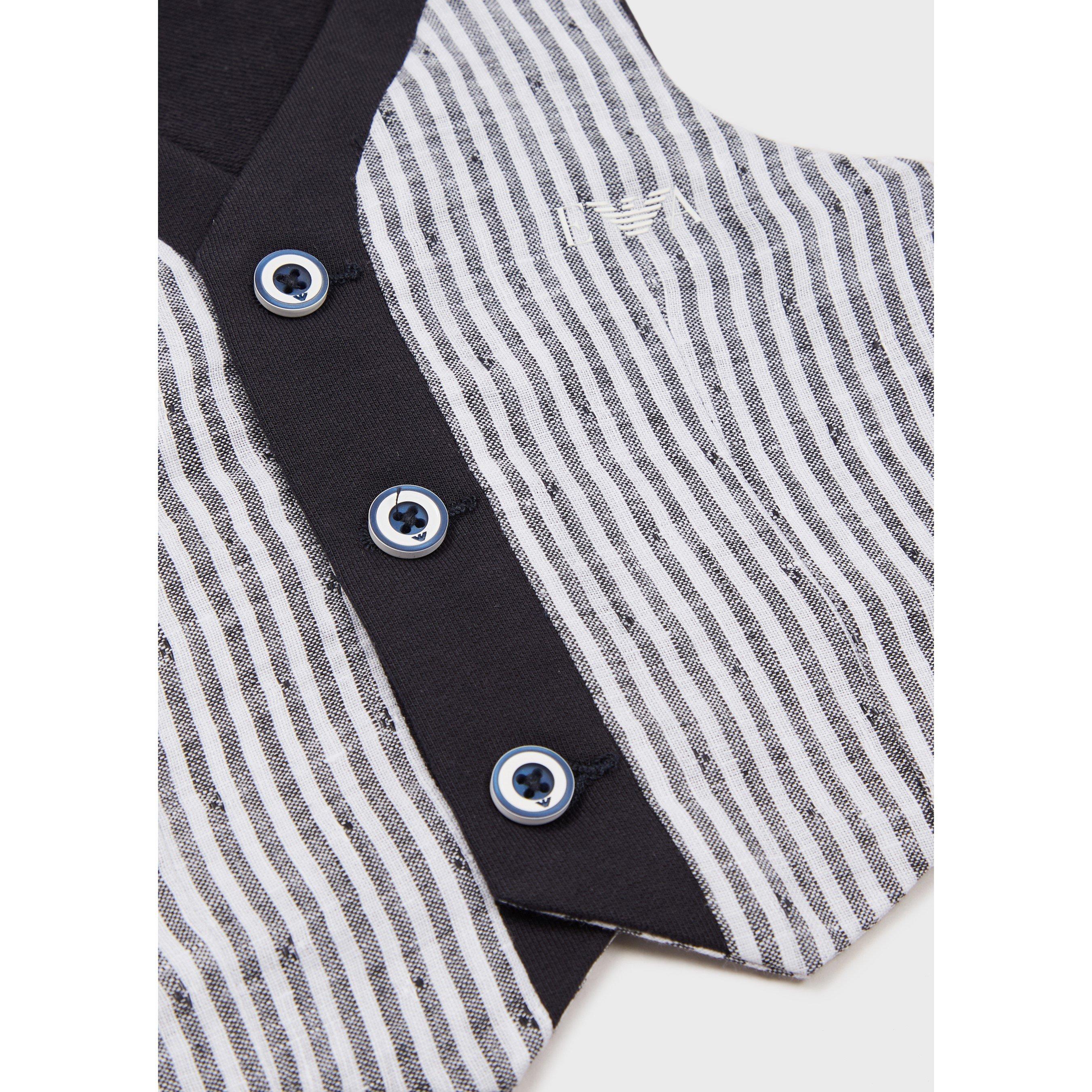 Emporio Armani Stripe Vest Babies