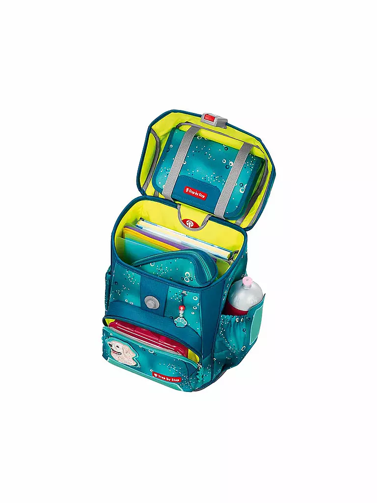 STEP BY STEP Schultaschen Set 5tlg CLOUD Basty  türkis