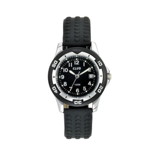 Club A65168S5A Børneur, Black, 30 mm