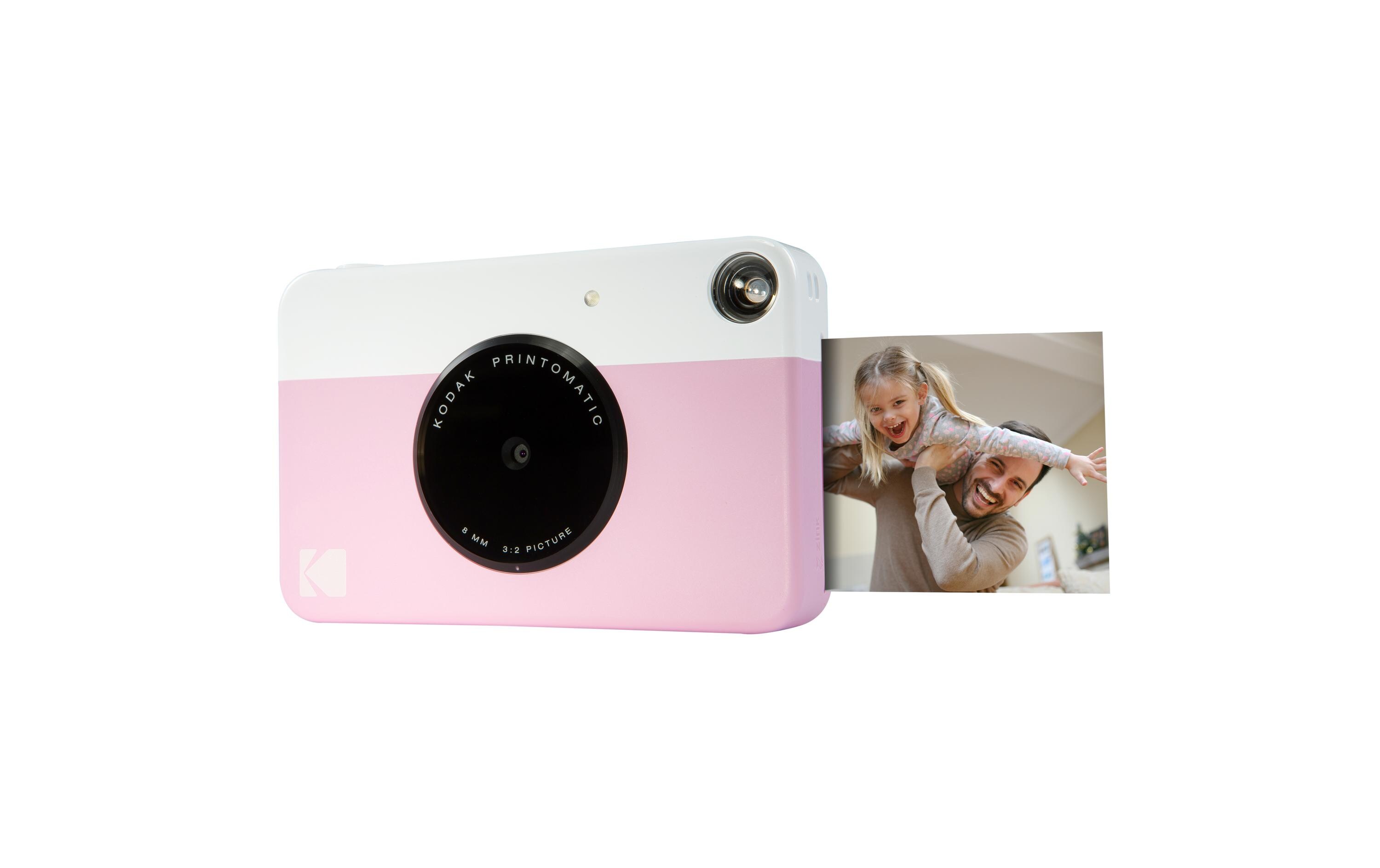 Fotokamera Printomatic Pink<br>Aufnahme und Abzug im Handumdrehen