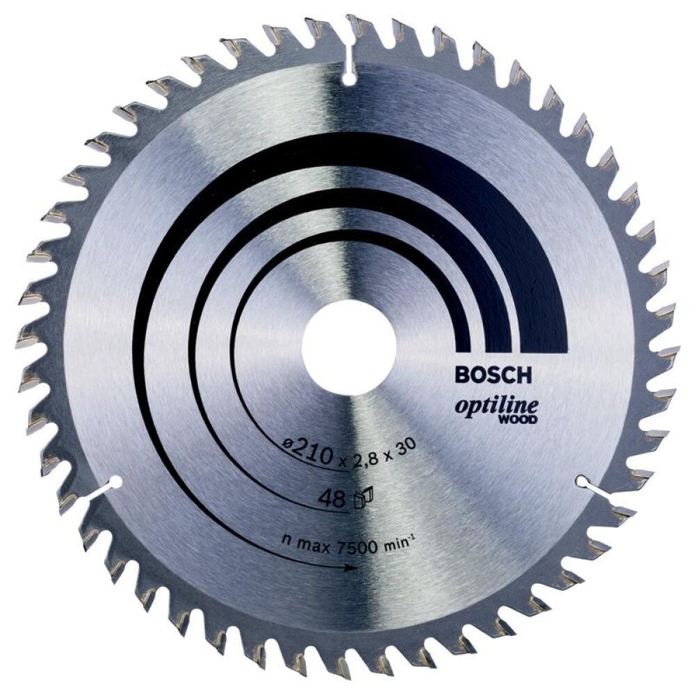 SIRKELSAGBLAD BOSCH TIL TRE 210X30 MM